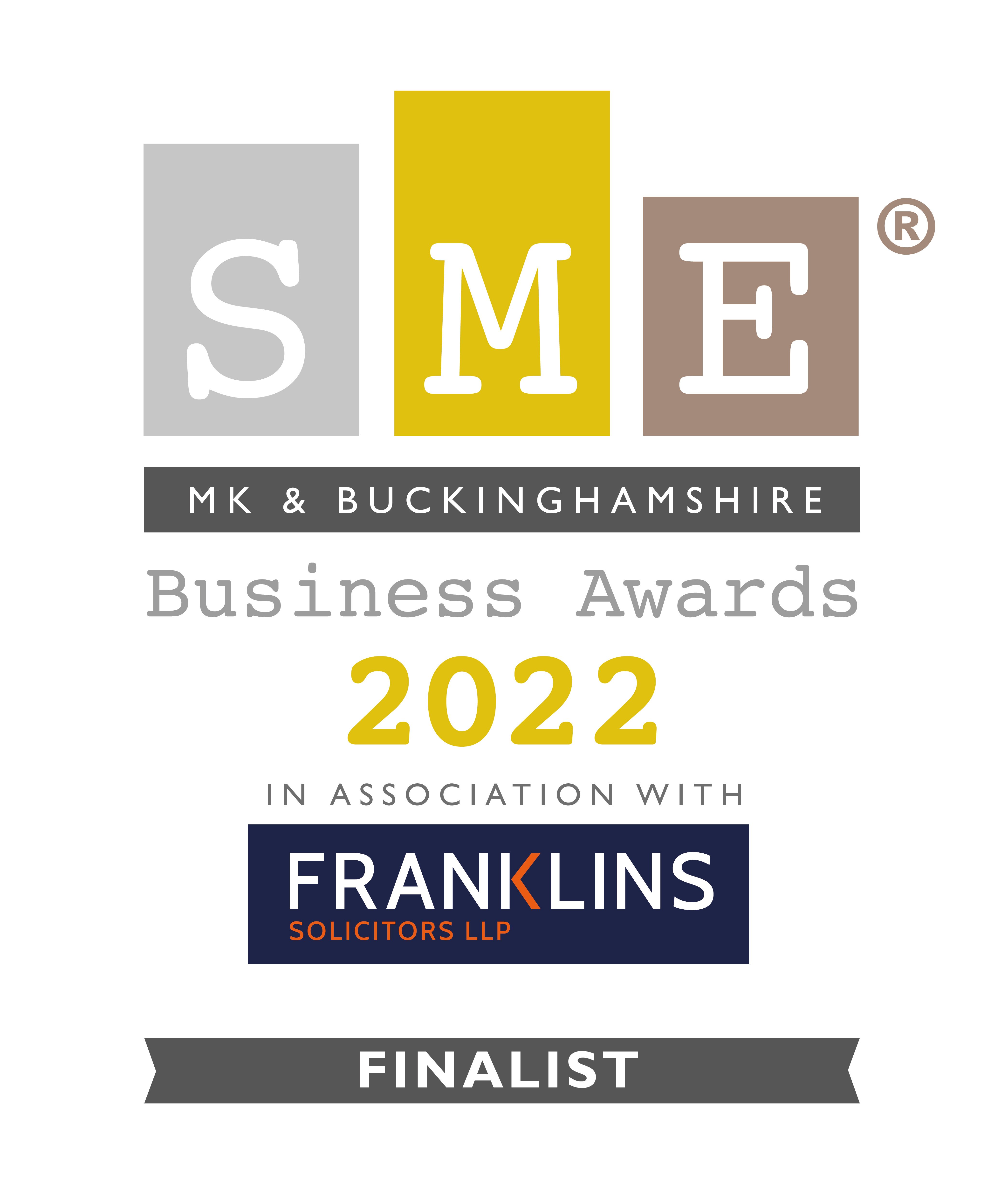 SME mk & buckinghamshire business awards finalist poster