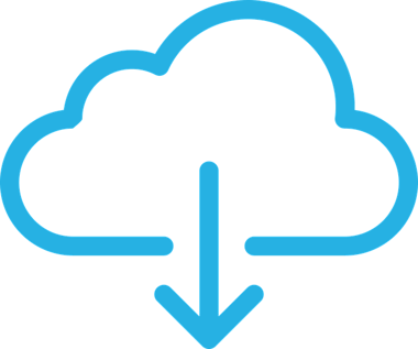 cloud computing download logo