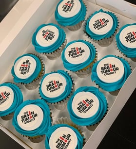 brain tumour charity cupcakes