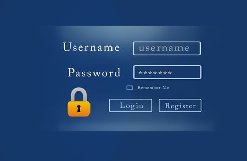 image of username and password prompt on a website