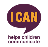 I Can Helps Children Communicate, a charity in London, logo